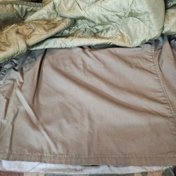 Vintage 90's US Army Military Cold Weather Field Jacket Weather Coat Mens M 3668 - Picture 7 of 9